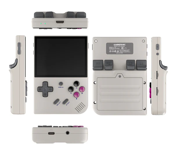 ANBERNIC RG35XX Plus Retro Handheld Game Console - Black | White | Gray