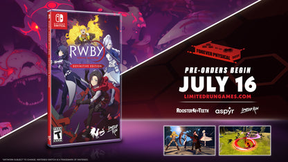 RWBY Grimm Eclipse Definitive Edition (Limited Run Games #113) - Nintendo Switch 