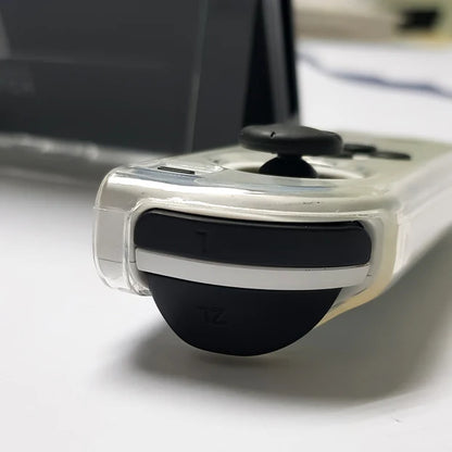 جراب وغطاء Lucky Fox TPU لجهاز Nintendo Switch OLED - شفاف