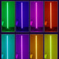 LED column floor lamp, living room RGB+WW+CW, used for room decoration, USB power supply, Nordic indoor atmosphere floor lamp.
