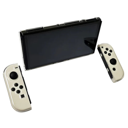جراب وغطاء Lucky Fox TPU لجهاز Nintendo Switch OLED - شفاف