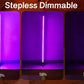 LED column floor lamp, living room RGB+WW+CW, used for room decoration, USB power supply, Nordic indoor atmosphere floor lamp.