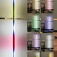 LED column floor lamp, living room RGB+WW+CW, used for room decoration, USB power supply, Nordic indoor atmosphere floor lamp.