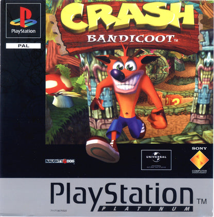 CRASH BANDICOOT - PlayStation 1 (PAL) - (USED)