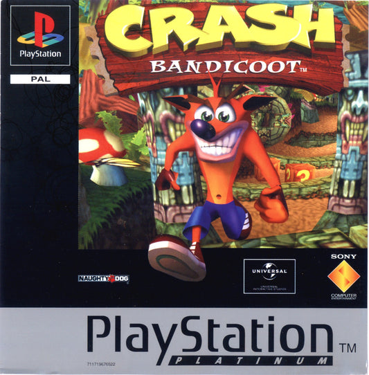CRASH BANDICOOT - PlayStation 1 (PAL) - (USED)