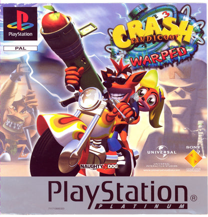 CRASH BANDICOOT 3 - WARPED - PlayStation 1 (PAL) - (USED)