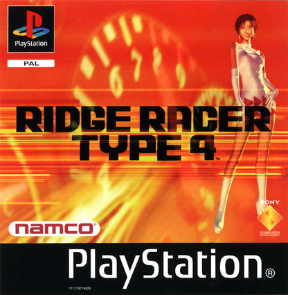 Ridge Racer Type 4 - Playstation 1 (PAL) - (USED)