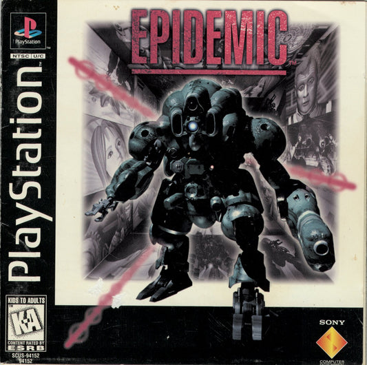 EPIDEMIC - PlayStation 1 (NTSC) - (USED)