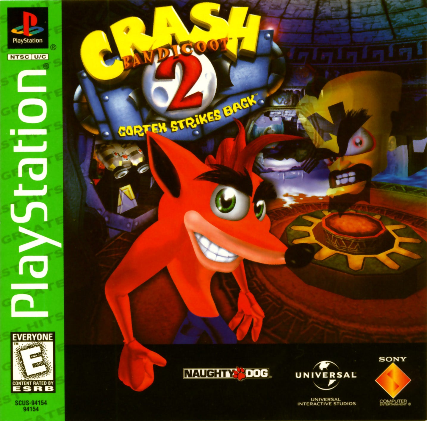 Crash Bandicoot 2 Cortex Strikes Back - Playstation 1 (NTSC)