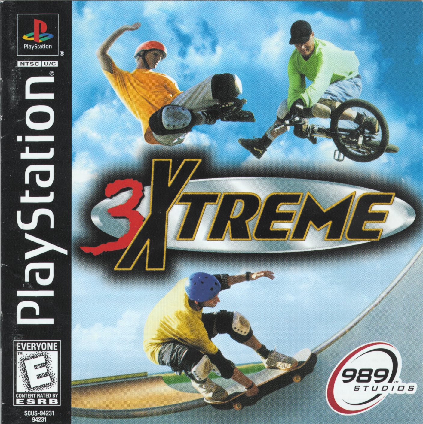 3Xtreme - Playstation 1 (NTSC)