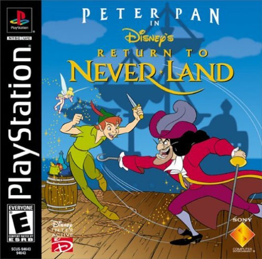DISNEY'S PETER PAN - RETURN TO NEVER LAND - PlayStation 1 (NTSC) - (USED)
