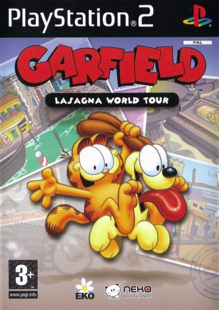 GARFIELD - LASAGNA WORLD TOUR - PlayStation 2 (PAL) - (USED)