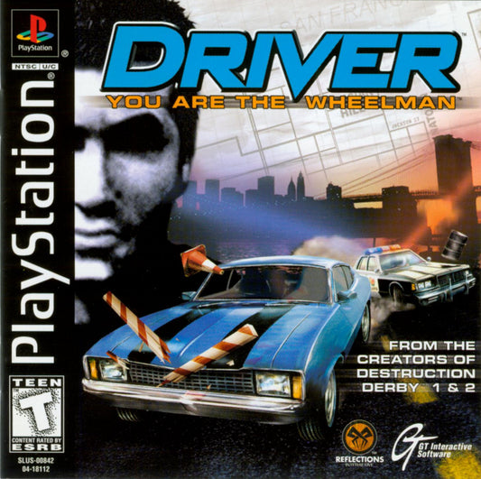 Driver - You're The Wheelman - Playstation 1 (NTSC)