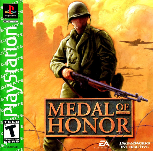 MEDAL OF HONOR - PlayStation 1 (NTSC) - (USED)