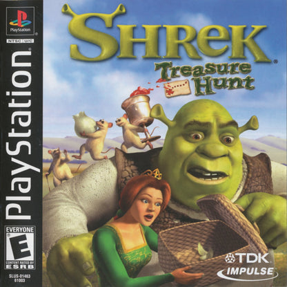 SHREK TREASURE HUNT - PlayStation 1 (NTSC) - (USED)