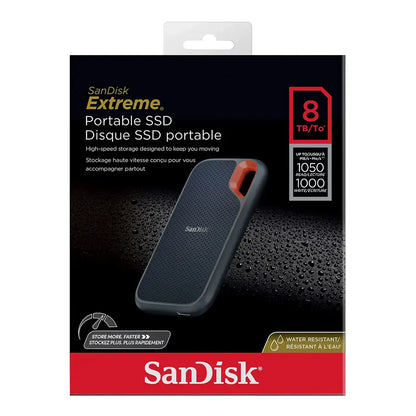SanDisk 1TB | 2TB Extreme Portable SSD - Up to 1050MB/s - USB-C, USB 3.2 Gen 2 - PC | Mac