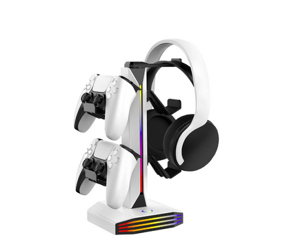 Deadskull RGB Light Effect Multifunctional Game Controller Bracket - Black
