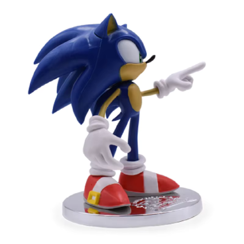 Sonic The Hedgehog Action Figure 20th Anniversary Edition PVC Model