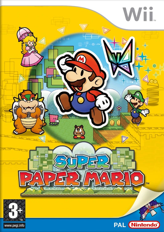 Super Paper Mario - Nintendo Wii (PAL) - (USED)