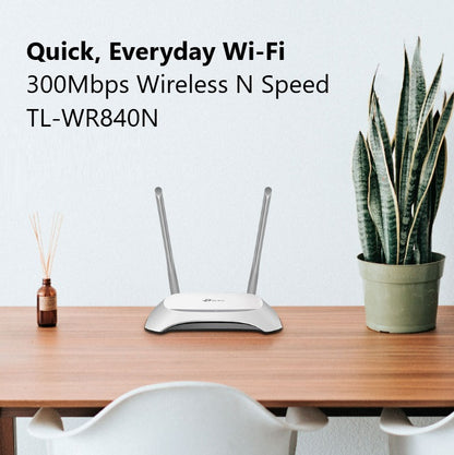 راوتر TP-Link اللاسلكي N بسرعة 300 ميجابت في الثانية TL-WR841N