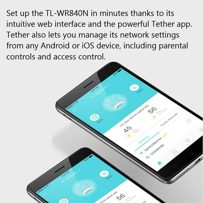 راوتر TP-Link اللاسلكي N بسرعة 300 ميجابت في الثانية TL-WR841N