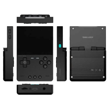 Trimui Brick Retro Game Console, 64GB 3.2-Inches, 1024x768 IPS Screen - Black