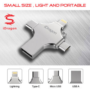 IDRAGON UNIVERSAL OTG IPHONE SAMSUNG LIGHTNING TYPEC USB - 64GB | 128GB | 256GB