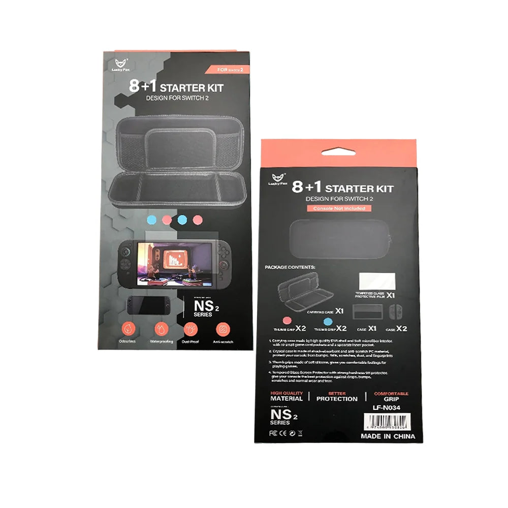 Lucky Fox 8+1 Starter Kit for Nintendo Switch 2
