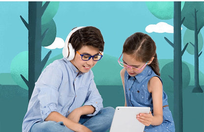 Xiaomi Mi KidsKids Eye Glass Anti Blue-ray Eye Protection, Polarized Glasses - HMJ03TS - Pink