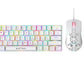 Blue Tech KB418 RGB Backlit Mechanical Keyboard And Mouse Combo - Red Switch