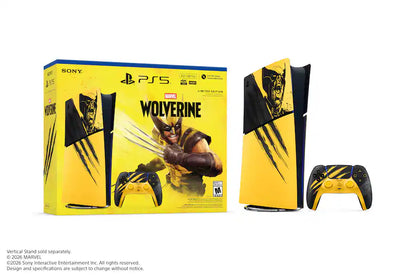 PlayStation 5 Digital Edition – Marvel’s Wolverine Battle Limited Edition Bundle – 825GB