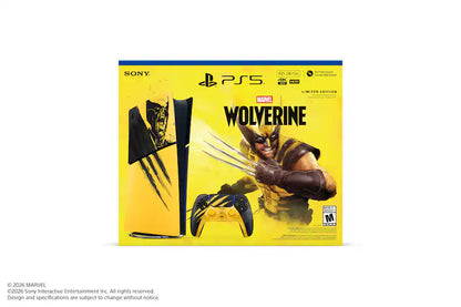 PlayStation 5 Digital Edition – Marvel’s Wolverine Battle Limited Edition Bundle – 825GB
