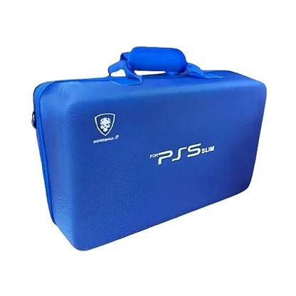 DeadSkull PS5 Slim Carrying Travel Case - Blue | Black