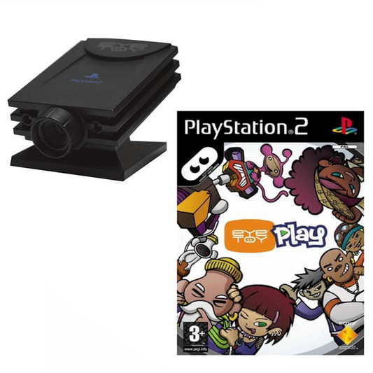 EyeToy Play with Camera & 3 Games - Playstation 2