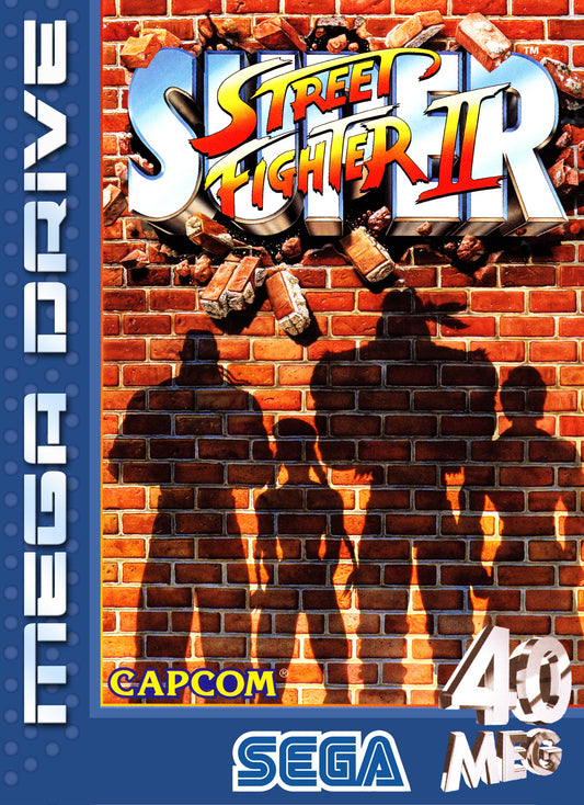 Super Street Fighter II SEGA Mega Drive - (USED)