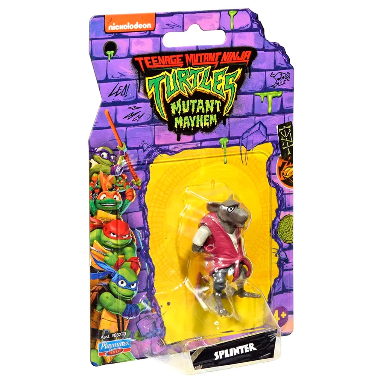 TeenAge Mutant Ninja Turtles Mayhem Figures Set Of 7 Figures - Playmates Toys