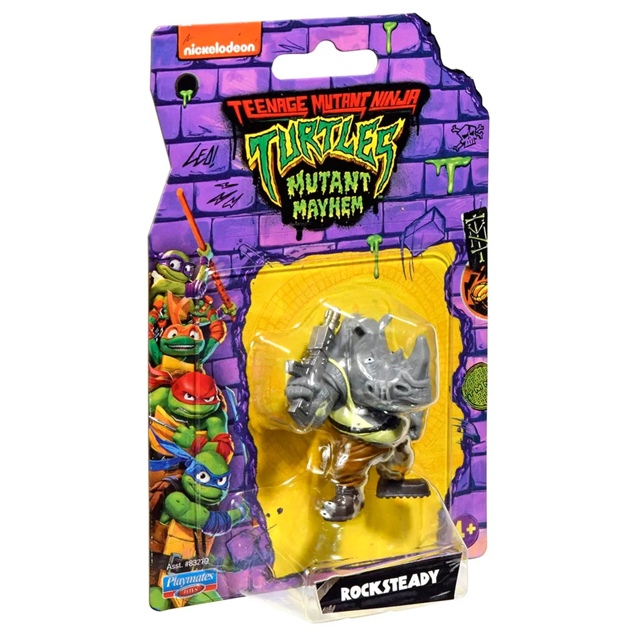 TeenAge Mutant Ninja Turtles Mayhem Figures Set Of 7 Figures - Playmates Toys