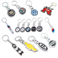 Car Brand Metal Keychain - 22 Models