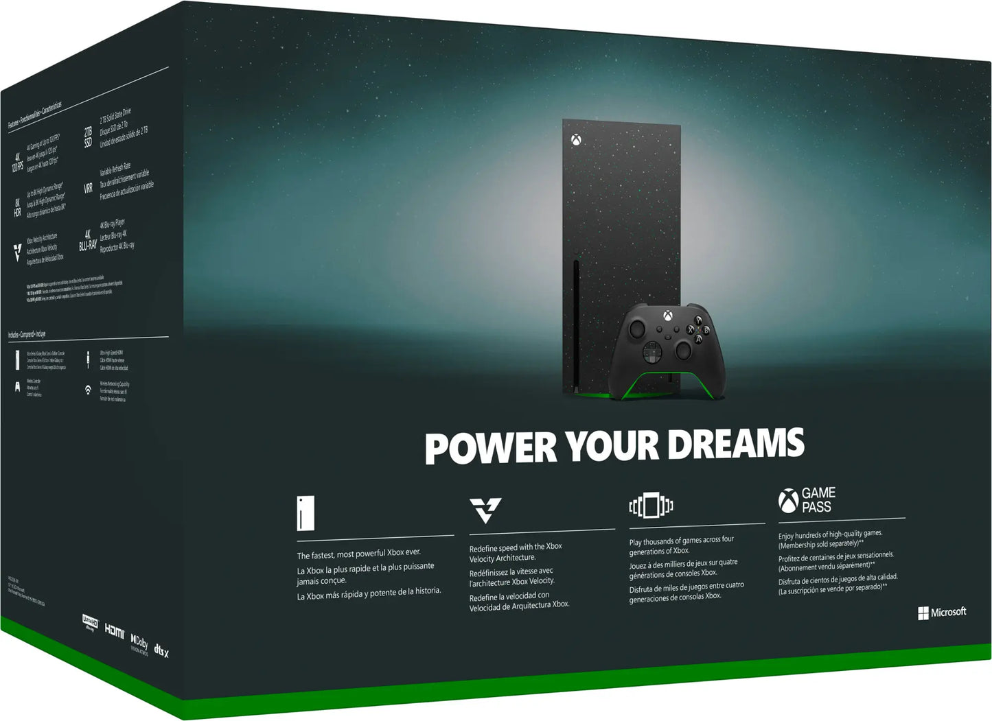 Xbox Series X 2TB Console - Galaxy Black Special Edition