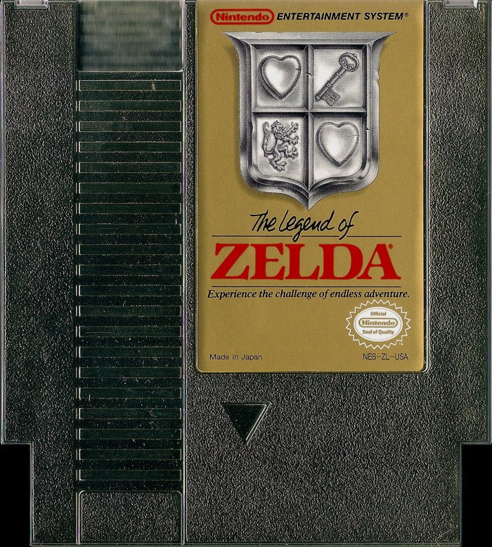 The Legend of Zelda - Gold (Cartridge) - (NTSC-U) - (USED)