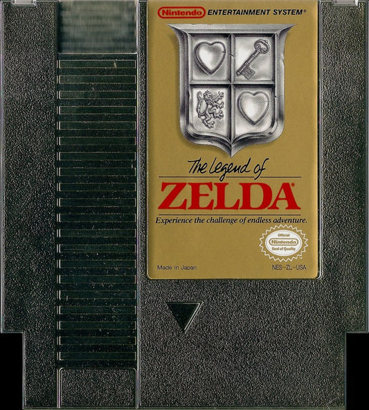 The Legend of Zelda - Gold (Cartridge) - (NTSC-U) - (USED)