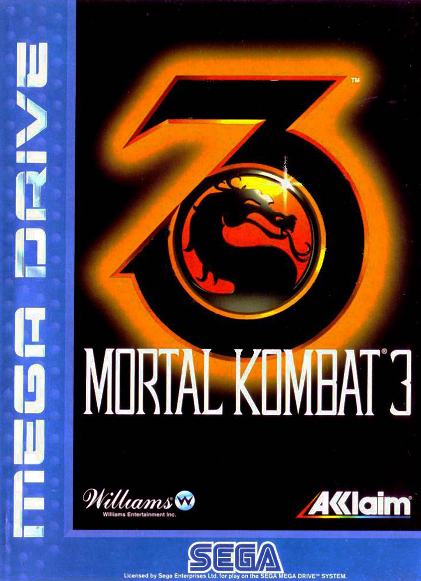 Mortal Kombat 3 SEGA Mega Drive - (USED)