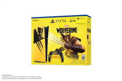 PlayStation 5 Digital Edition – Marvel’s Wolverine Battle Limited Edition Bundle – 825GB
