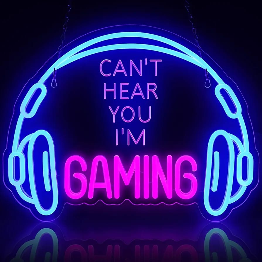 Game Neon Sign, Gaming Led Room Wall lights,Gaming Neon Lights for Bedroom, Gamer Gifts - 11 Models