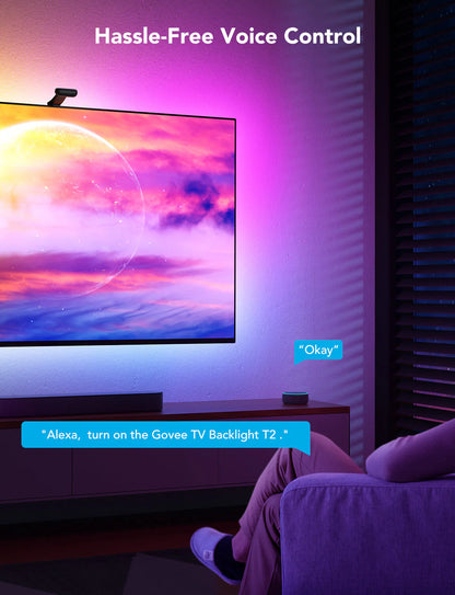 Govee Envisual TV Backlight T2 [Energy Class G] - 75-85 Inch TVs