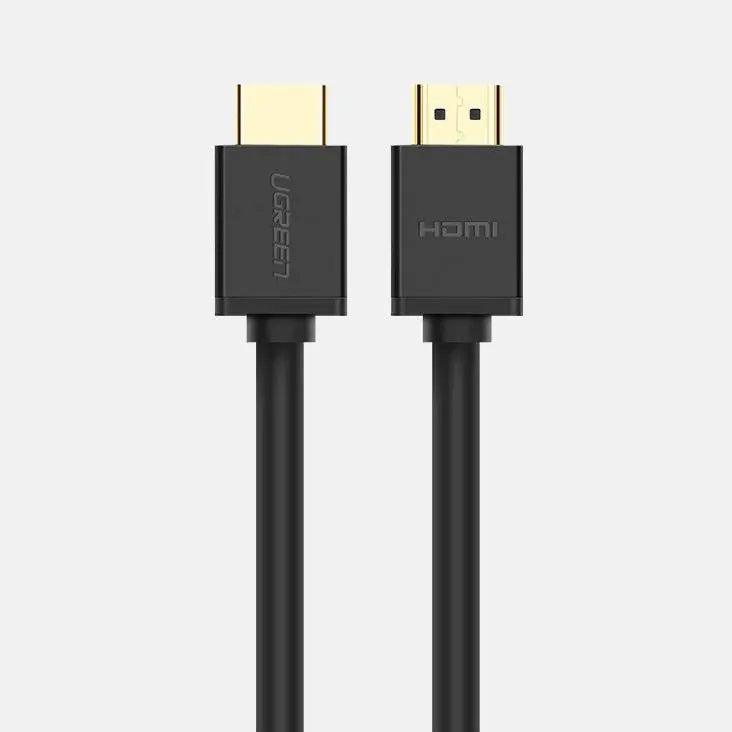 UGREEN HDMI Cable 2M – Male to Male, 4K@60Hz Ultra HD, Gold-Plated Connectors, Braided Shielding, Durable PVC Jacket, Ideal for Gaming & Streaming