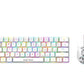 Blue Tech KB418 RGB Backlit Mechanical Keyboard And Mouse Combo - Red Switch