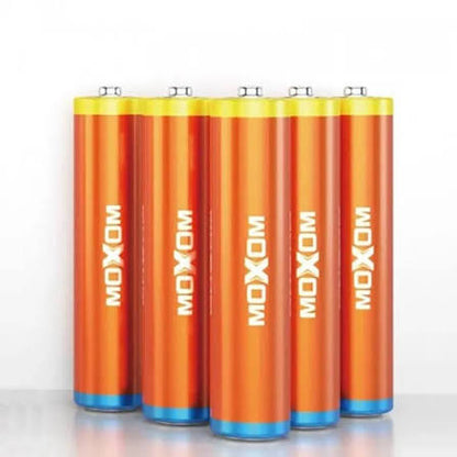 MOXOM MOX-LR6 AA High Performance Alkaline Battery 1.5V - Pack Of 24 Batteries