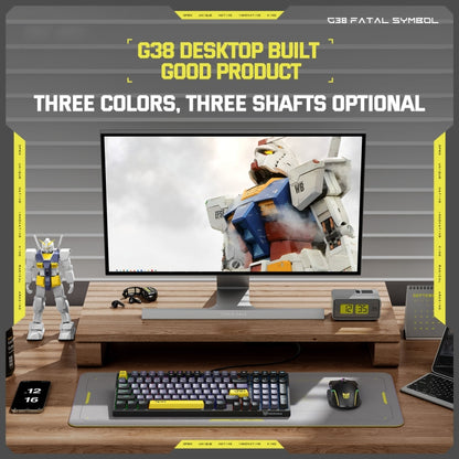 Onikuma G38 98 Keys RGB Wired Mechanical Keyboard