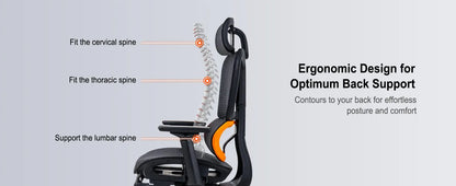 Meetion CHR31 Breathable Ergonomic Gaming E-Sport Chair with Footrest